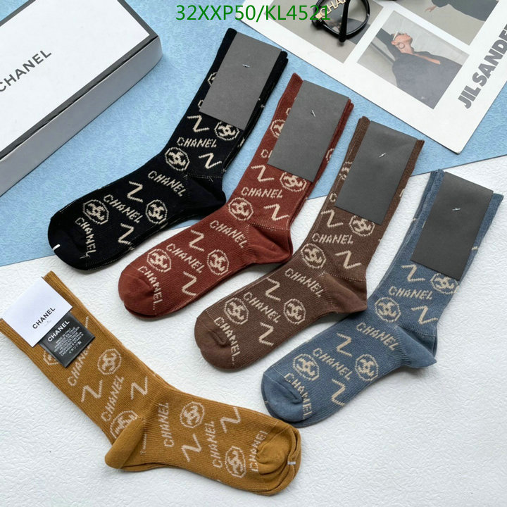 Sock-Chanel,Code: KL4521,$: 32USD