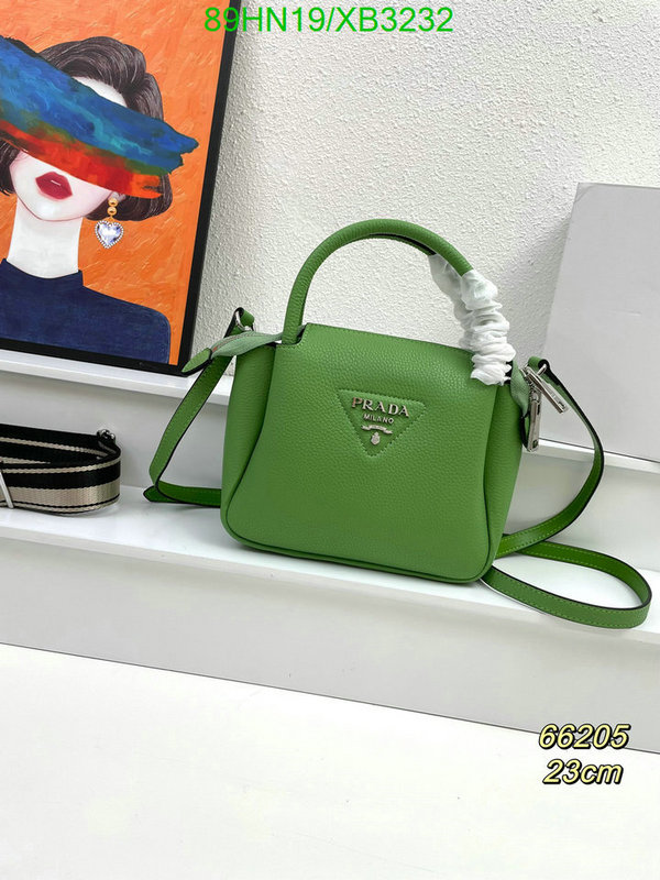 Prada Bag-(4A)-Handbag-,Code: XB3232,$: 89USD