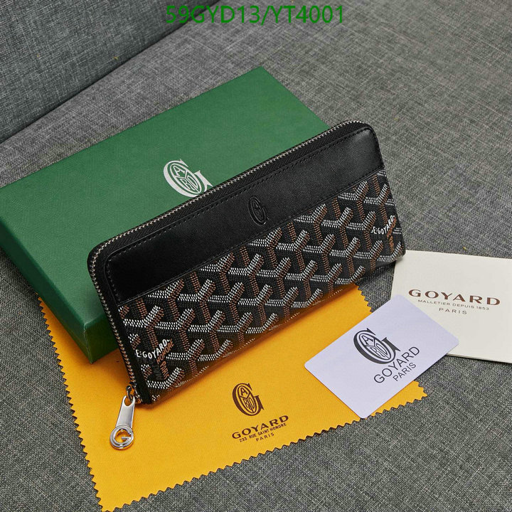 Goyard Bag-(4A)-Wallet-,Code: YT4001,$: 59USD