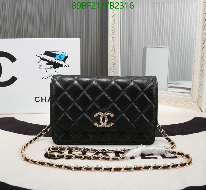 Chanel Bags ( 4A )-Diagonal-,Code: YB2316,$: 89USD