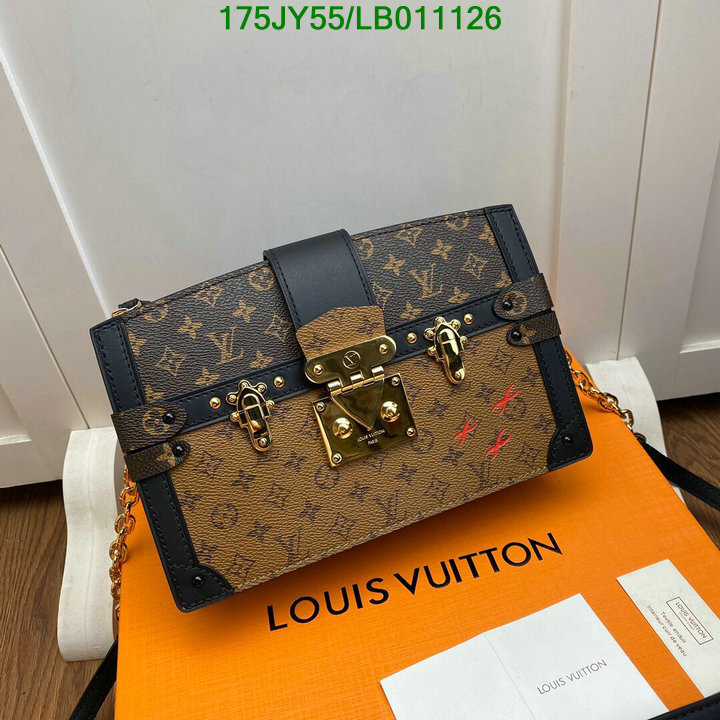 LV Bags-(Mirror)-Petite Malle-,Code: LB011126,$: 175USD