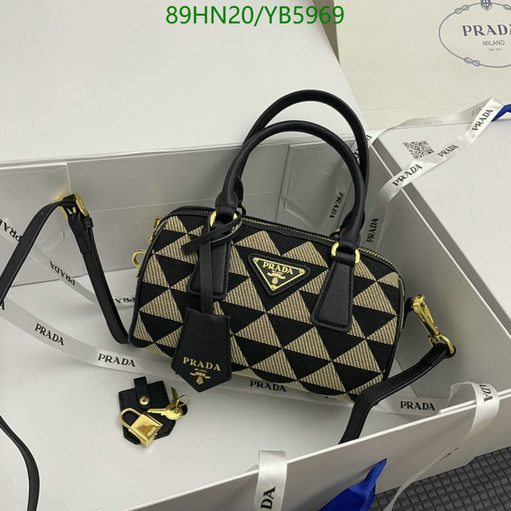 Prada Bag-(4A)-Diagonal-,Code: YB5969,$: 89USD