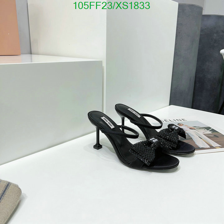 Women Shoes-Miu Miu, Code: XS1833,$: 105USD