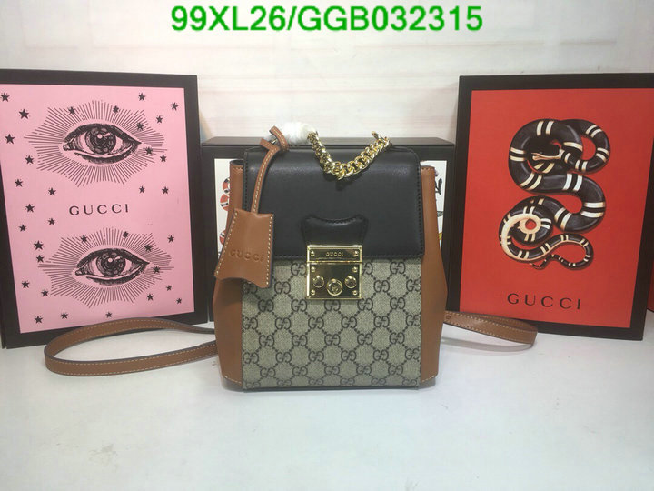 Gucci Bag-(4A)-Padlock-,Code: GGB032315,$: 99USD