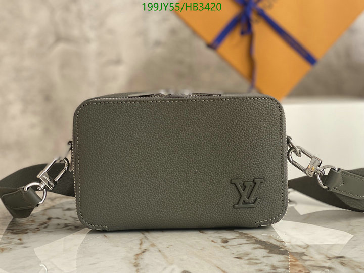 LV Bags-(Mirror)-Pochette MTis-Twist-,Code: HB3420,$: 199USD