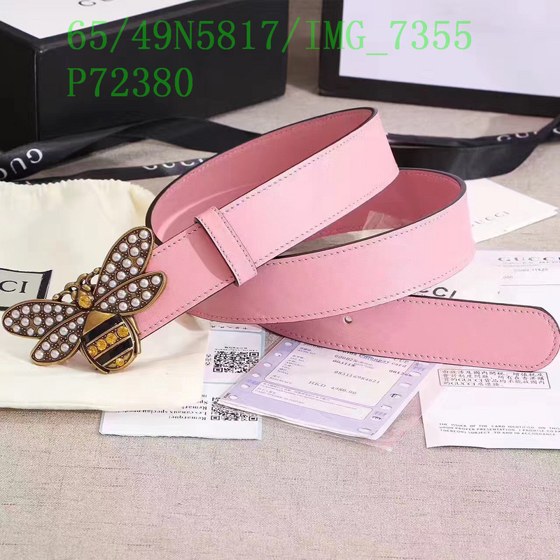 Belts-Gucci, Code： GGP122645,$: 65USD