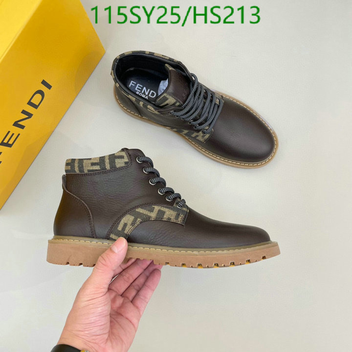 Men shoes-Fendi, Code: HS213,$: 115USD