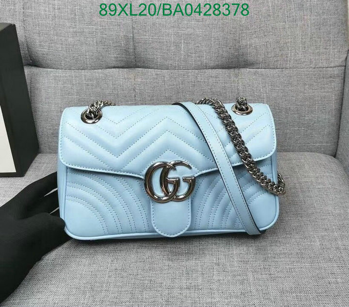 Gucci Bag-(4A)-Marmont,Code:BA0428378,$: 89USD