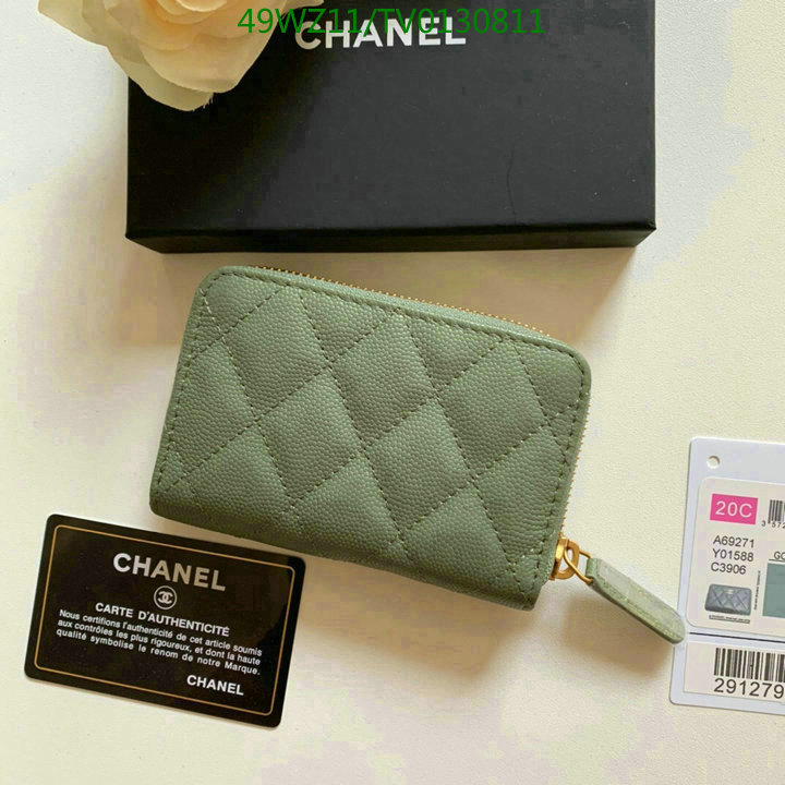 Chanel Bags ( 4A )-Wallet-,Code: TV0130811,$: 49USD