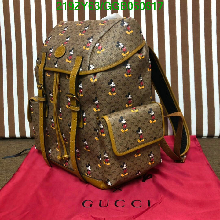 Gucci Bag-(Mirror)-Backpack-,Code: GGB050617,$: 219USD