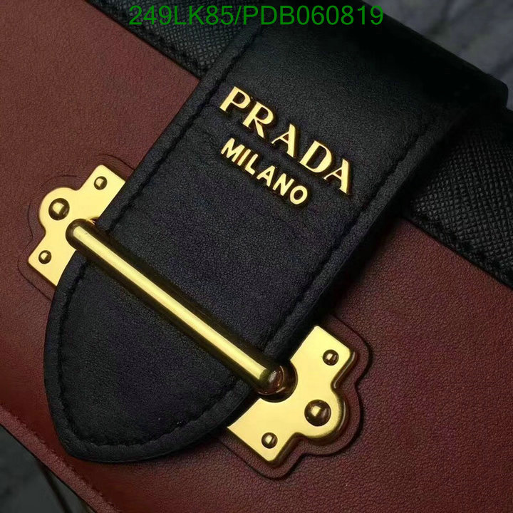 Prada Bag-(Mirror)-Diagonal-,Code: PDB060819,$: 249USD