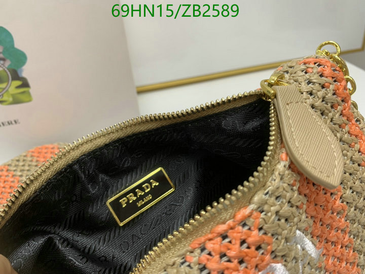 Prada Bag-(4A)-Re-Edition 2005,Code: ZB2589,$: 69USD