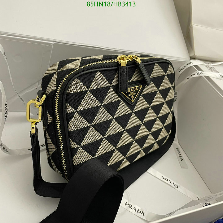 Prada Bag-(4A)-Diagonal-,Code: HB3413,$: 85USD