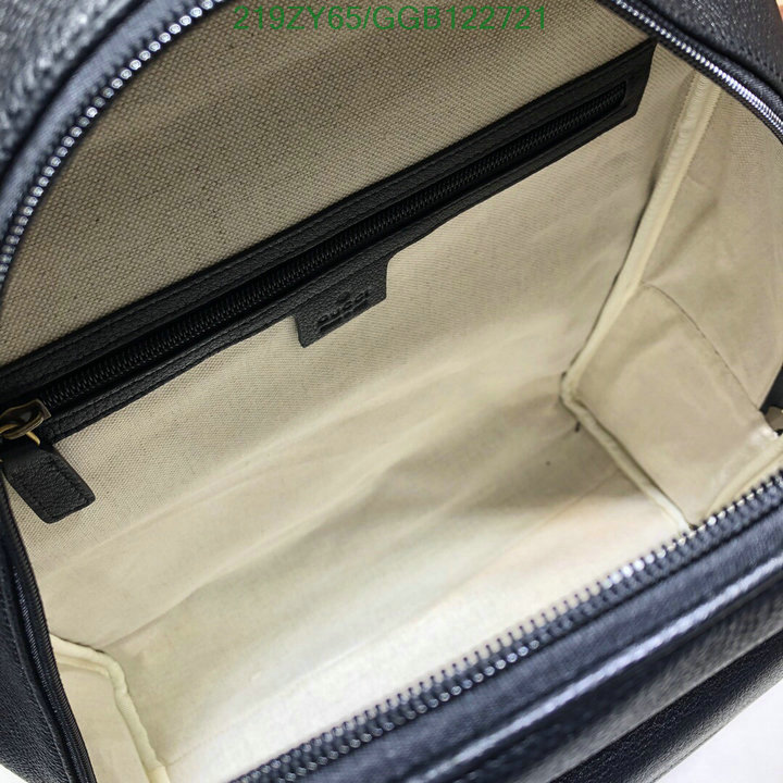 Gucci Bag-(Mirror)-Backpack-,Code: GGB122721,$:219USD