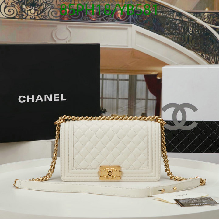 Chanel Bags ( 4A )-Le Boy,Code: YB581,$: 85USD