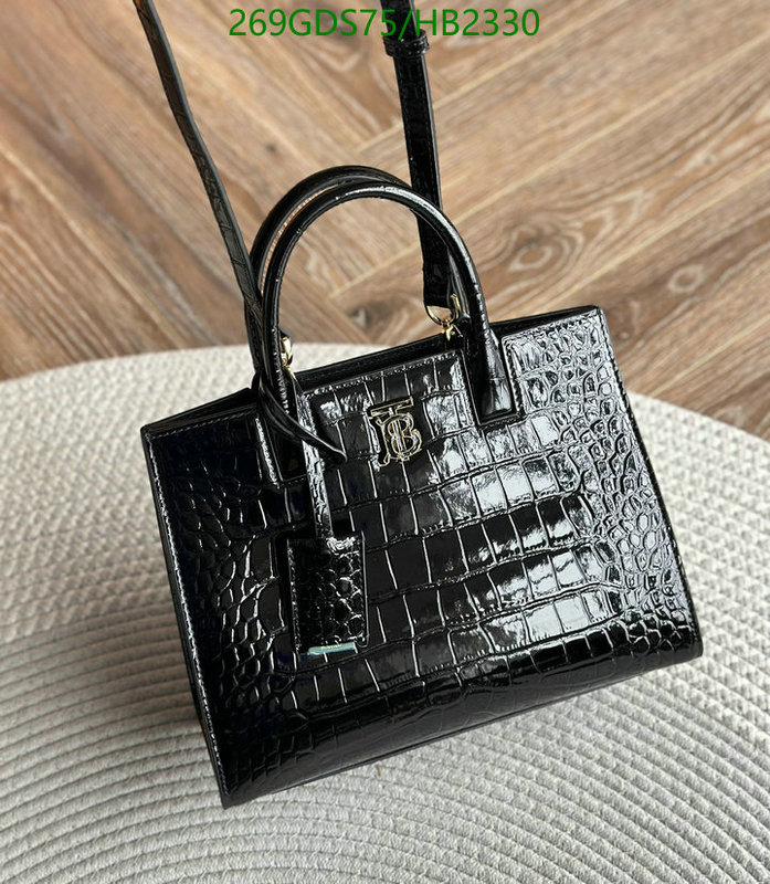Burberry Bag-(Mirror)-Handbag-,Code: HB2330,$: 269USD
