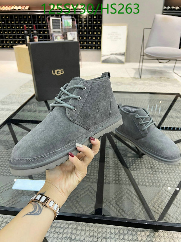 Men shoes-Boots, Code: HS263,$: 125USD