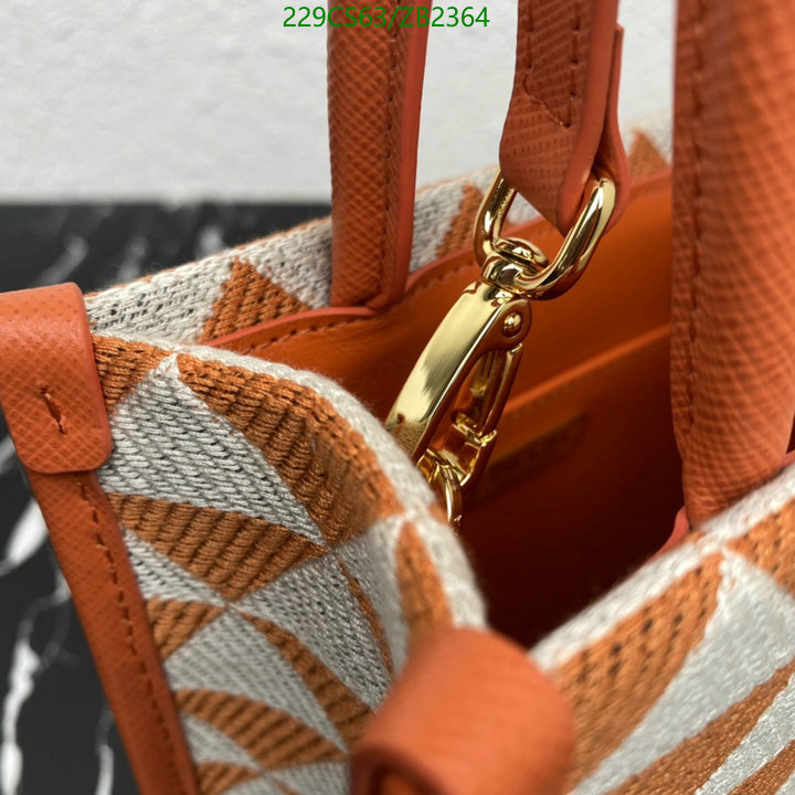 Prada Bag-(Mirror)-Diagonal-,Code: ZB2364,$: 229USD