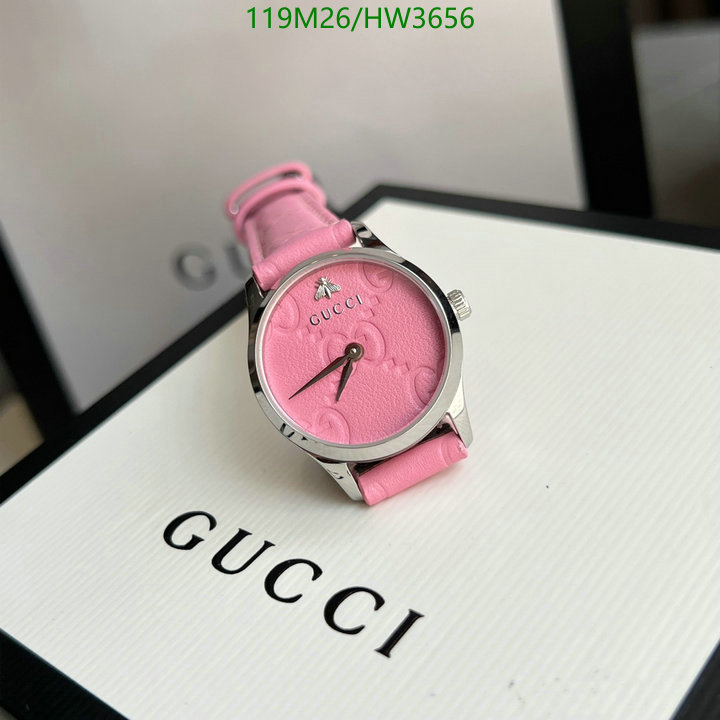 Watch-4A Quality-Gucci, Code: HW3656,$: 119USD