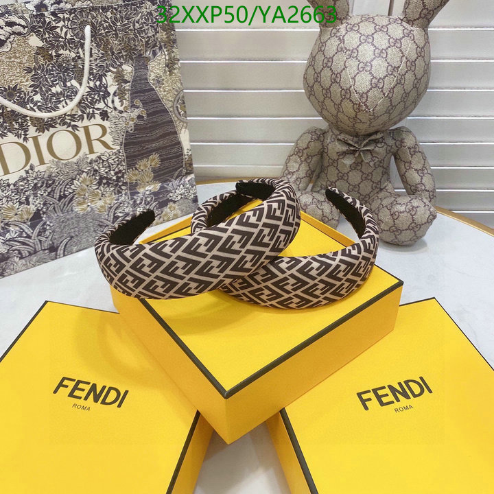 Headband-Fendi, Code: YA2663,$: 32USD