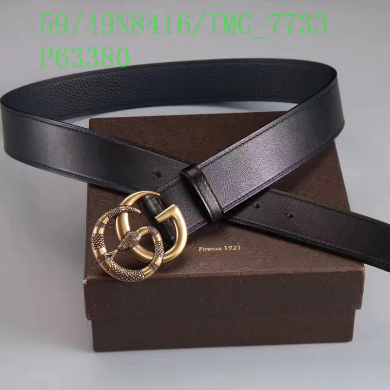 Belts-Gucci, Code： GGP122626,$: 59USD