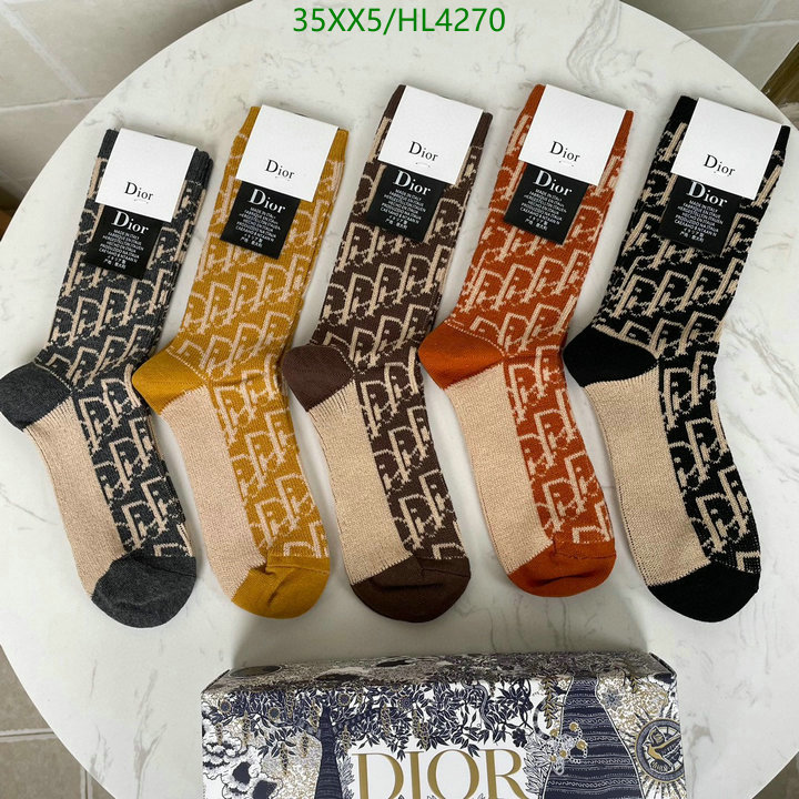 Sock-Dior,Code: HL4270,$: 35USD