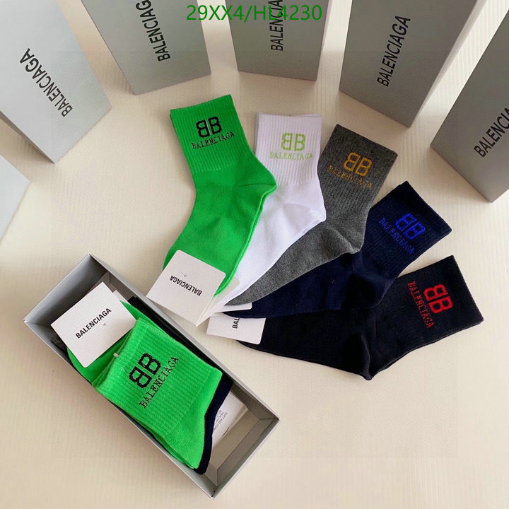 Sock-Balenciaga, Code: HL4230,$: 29USD