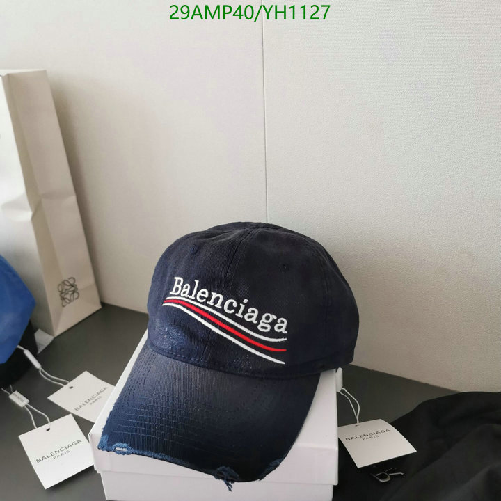 Cap -(Hat)-Balenciaga, Code: YH1127,$: 29USD