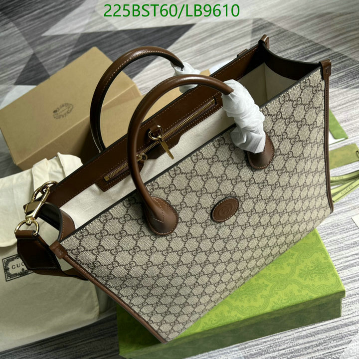 Gucci Bag-(Mirror)-Handbag-,Code: LB9610,$: 225USD