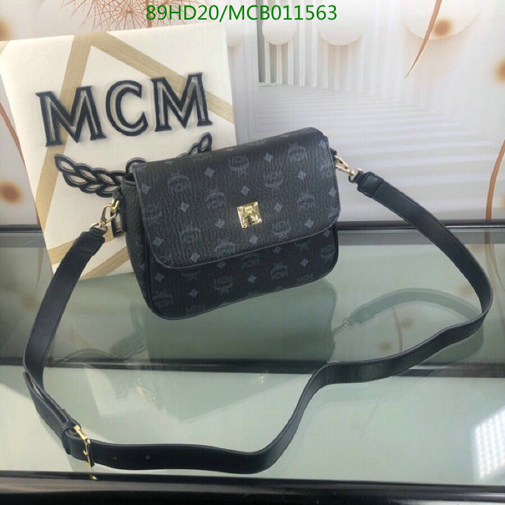 MCM Bag-(Mirror)-Diagonal-,Code: MCB011563,$:89USD