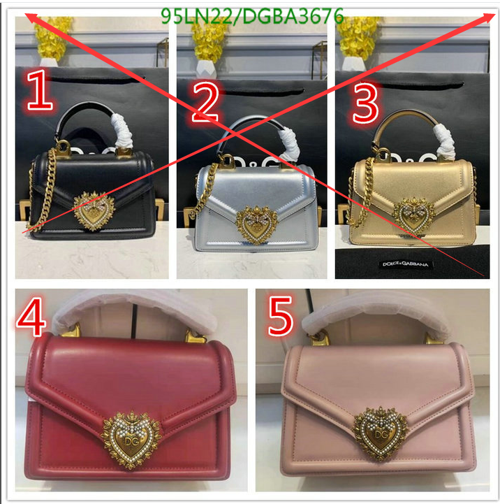 D&G Bag-(4A)-Diagonal-,Code: DGBA3676,$: 95USD