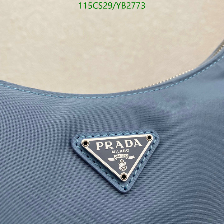 Prada Bag-(Mirror)-Re-Edition 2000,Code: YB2773,$: 115USD