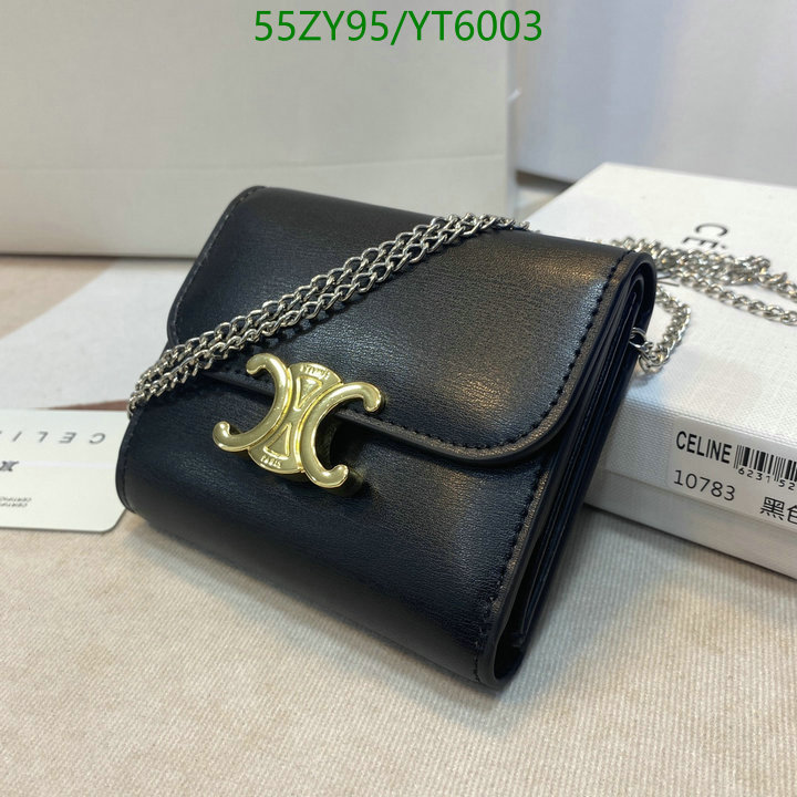 Celine Bag-(4A)-Wallet-,Code: YT6003,$: 55USD