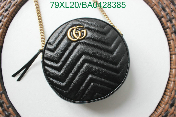 Gucci Bag-(4A)-Marmont,Code:BA0428385,$: 79USD