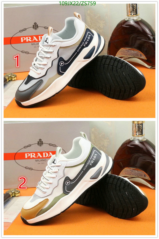 Men shoes-Prada, Code: ZS759,$: 109USD