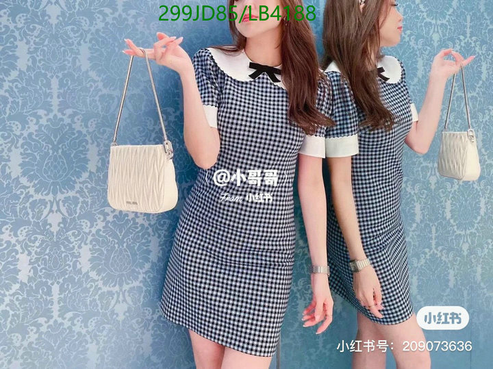 Miu Miu Bag-(Mirror)-Diagonal-,Code: LB4188,$: 299USD