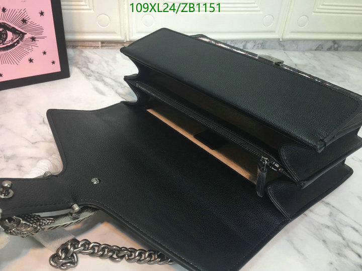 Gucci Bag-(4A)-Dionysus-,Code: ZB1151,$: 109USD