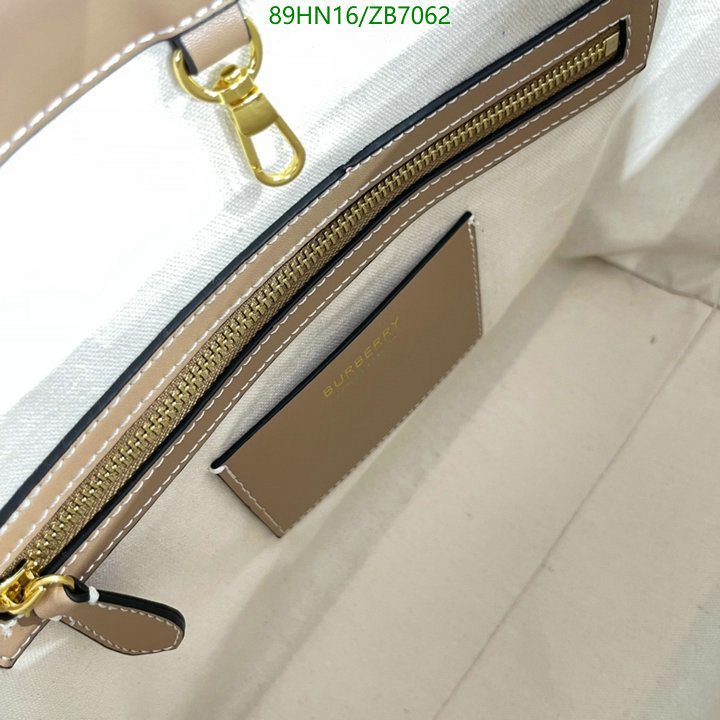 Burberry Bag-(4A)-Handbag-,Code: ZB7062,$: 89USD