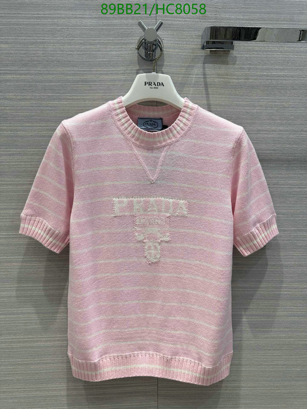 Clothing-Prada, Code: HC8058,$: 89USD