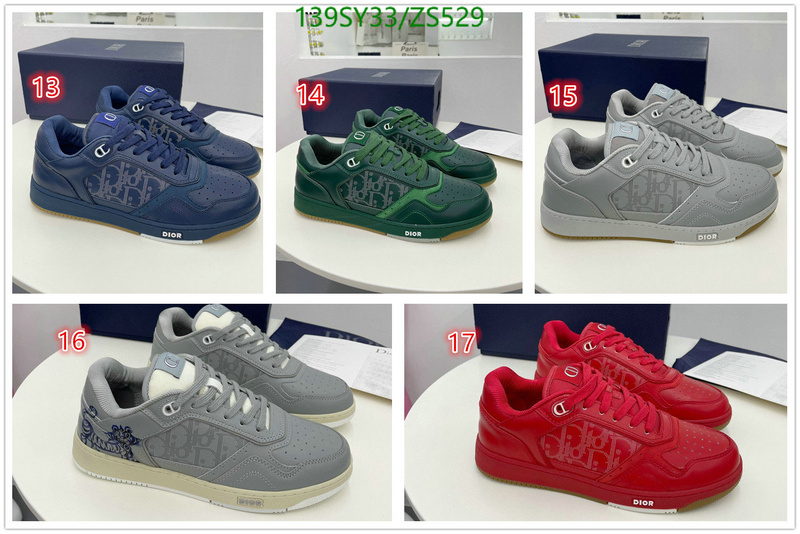 Men shoes-Dior, Code: ZS529,$: 139USD