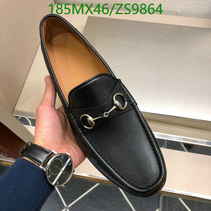 Men shoes-Gucci, Code: ZS9864,$: 185USD