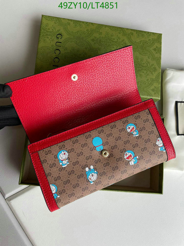 Gucci Bag-(4A)-Wallet-,Code: LT4851,$: 49USD