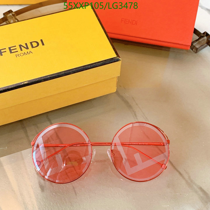 Glasses-Fendi, Code: LG3478,$: 55USD