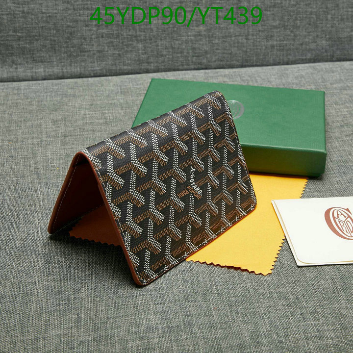 Goyard Bag-(Mirror)-Wallet-,Code: YT439,$: 45USD