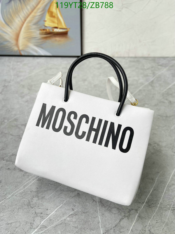 Moschino Bag-(Mirror)-Handbag-,Code: ZB788,$: 119USD