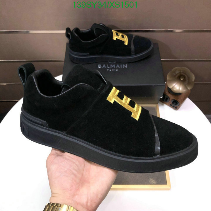 Men shoes-Balmain, Code: XS1501,$: 139USD