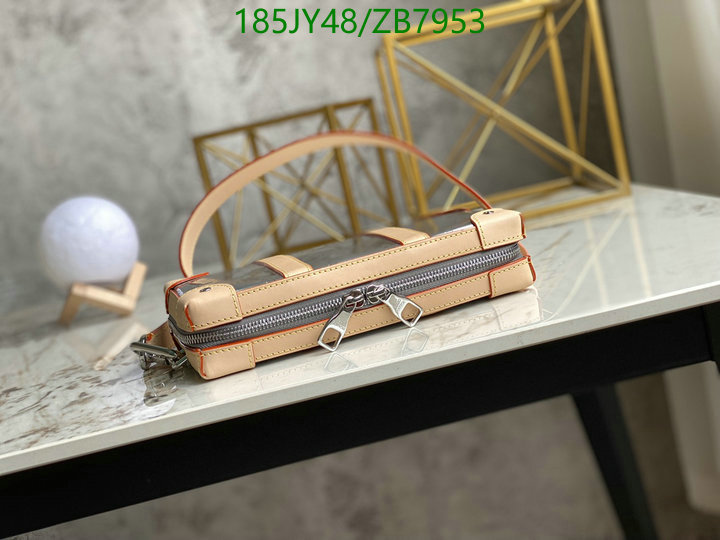 LV Bags-(Mirror)-Petite Malle-,Code: ZB7953,$: 185USD