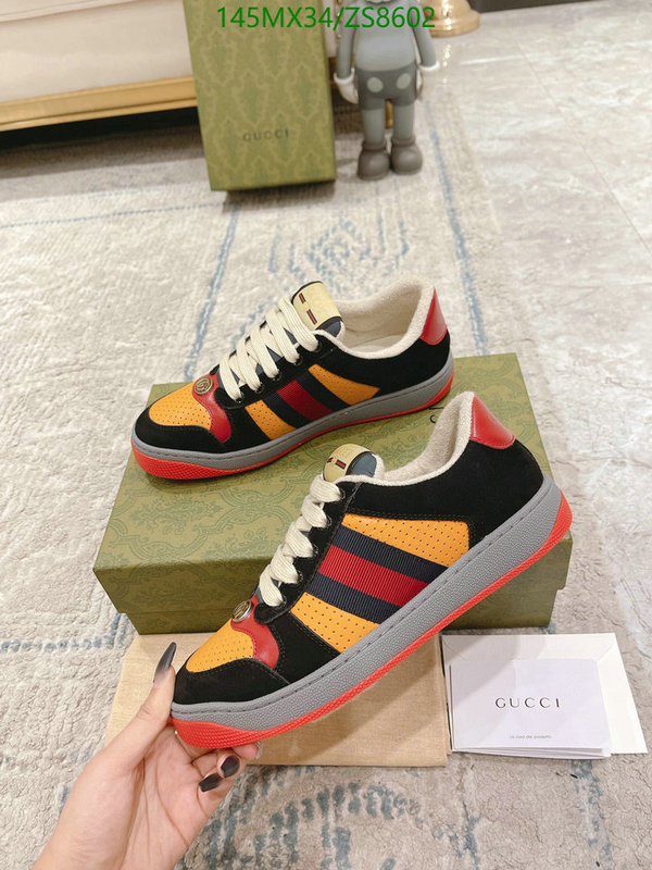 Men shoes-Gucci, Code: ZS8602,$: 145USD