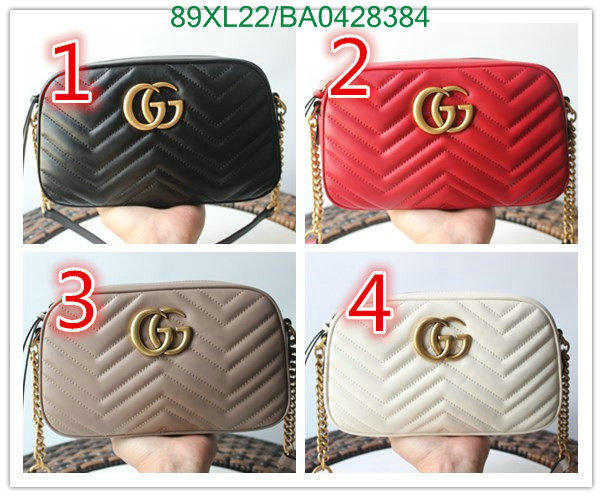 Gucci Bag-(4A)-Marmont,Code:BA0428384,$: 89USD