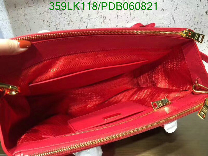 Prada Bag-(Mirror)-Handbag-,Code: PDB060821,$: 359USD